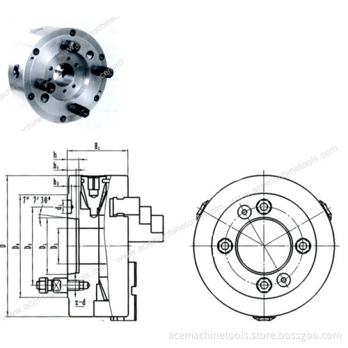 DIN Standard Forged Steel Body Three Jaw1